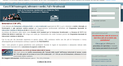 Desktop Screenshot of ecm.formazione-spes.it