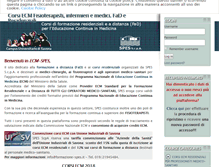 Tablet Screenshot of ecm.formazione-spes.it